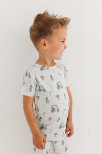 In My Jammers Blue Golf Two Piece Set