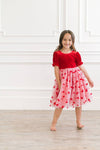 Rose Dress in Valentine