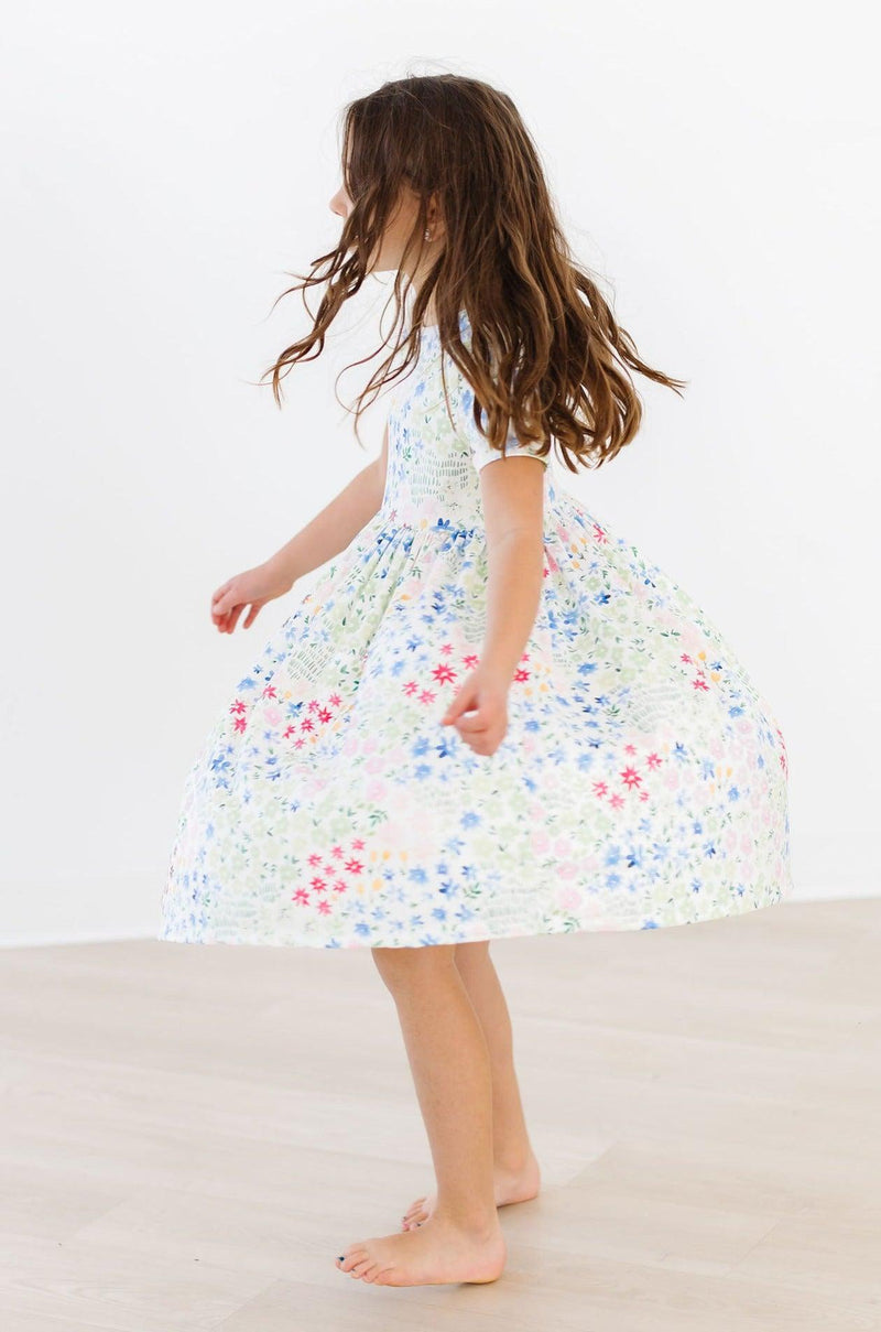 Mila & Rose Sunshine Meadows S/S Pocket Twirl Dress
