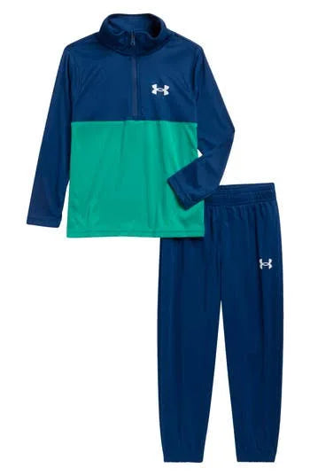 UA Tech 1/4 Zip Set | Blackout Navy