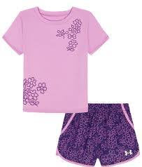 UA Core Woven Short Set Pink Dawn
