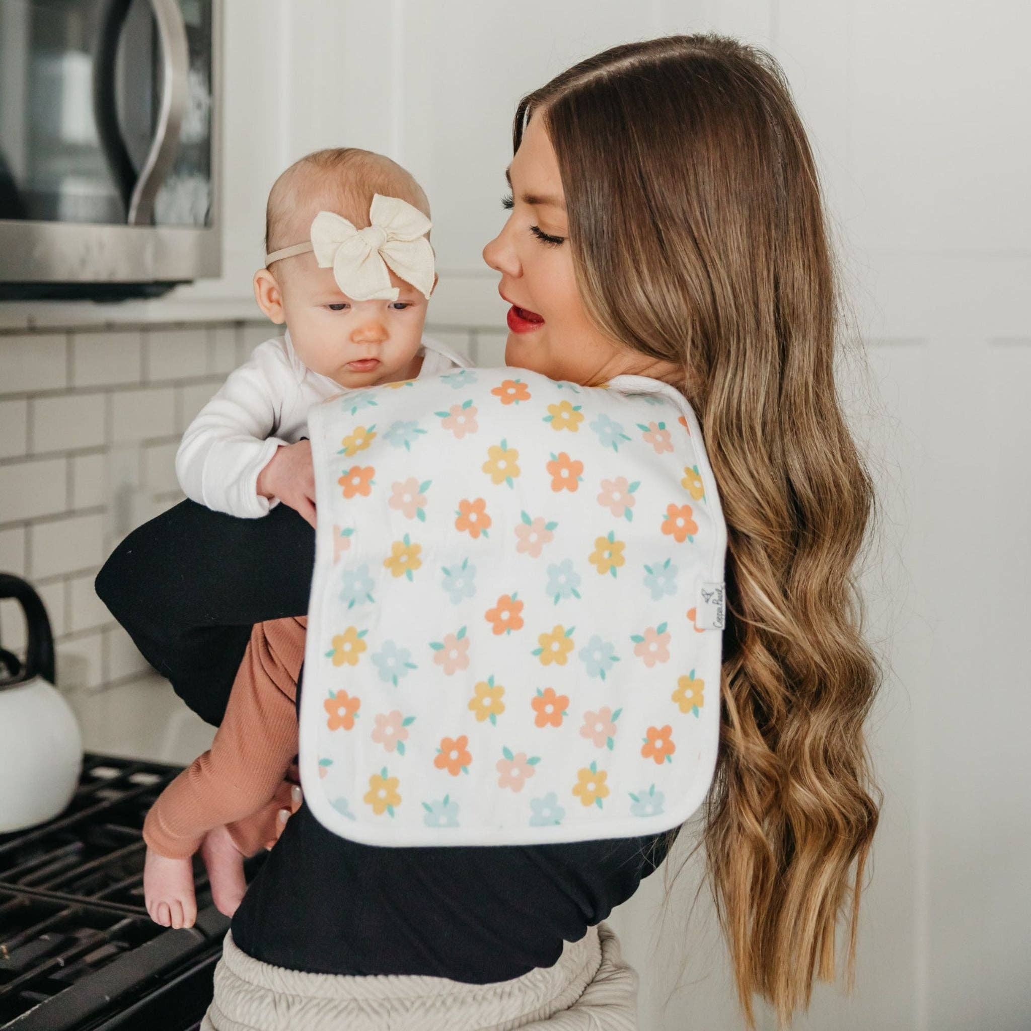 Copper Pearl Premium Burp Cloths | Cheery