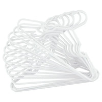Delta Children Infant and Toddler Plastic Clothing Hangers, 100 Pack, White