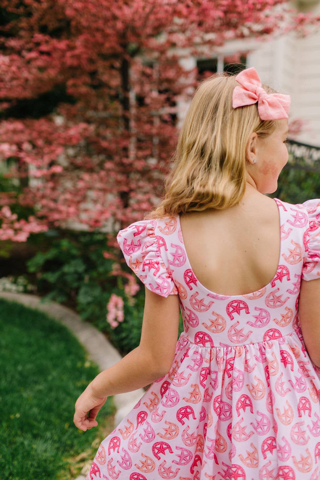 Olivia Dress in Horse Shoe