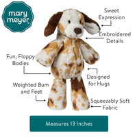 Mary Meyer Marshmallow S’mores Puppy – 13″ - Baby Biz