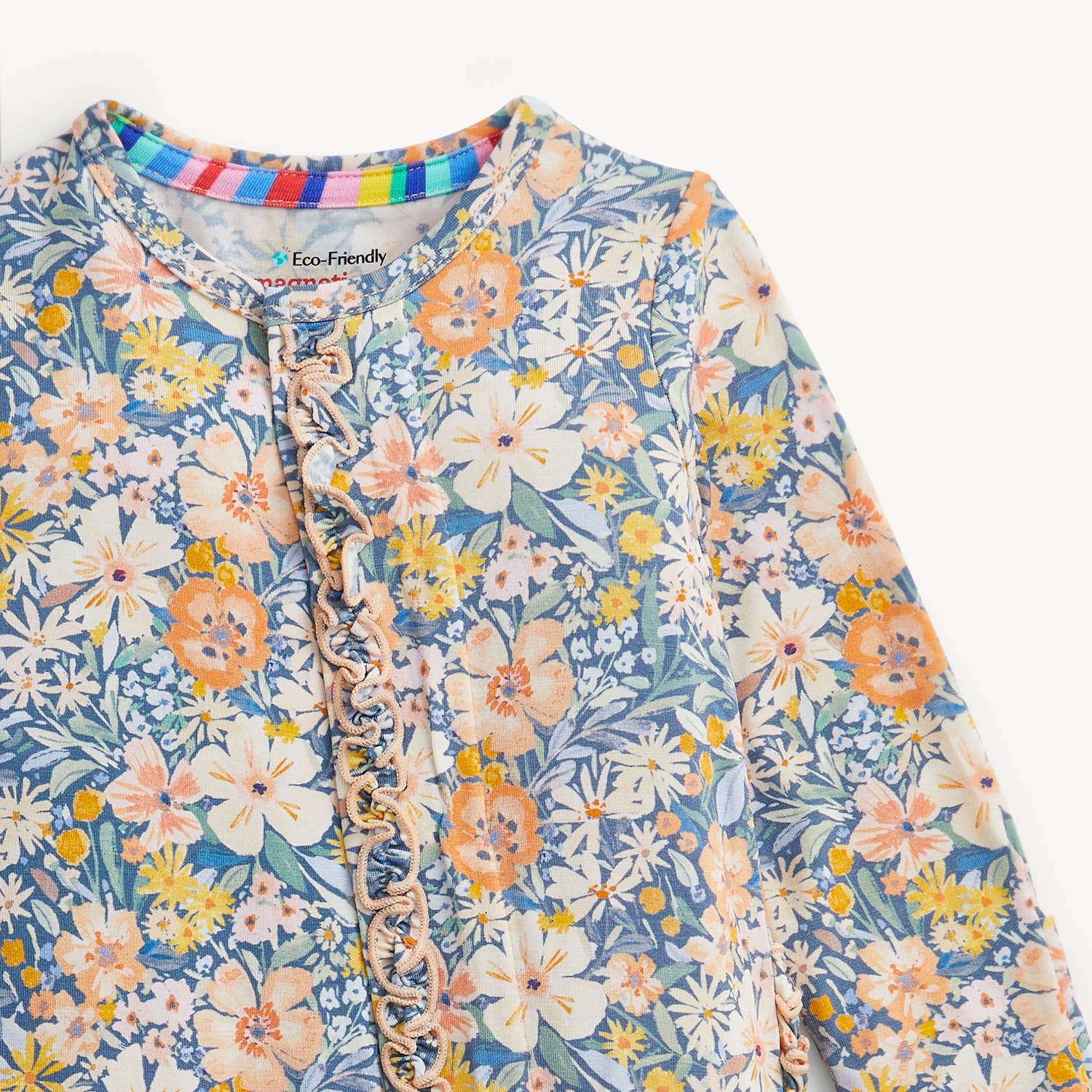 FLORA MODAL RUFFLE FOOTIE