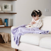 SATIN BORDER RECEIVING BLANKETS: Dainty Floral