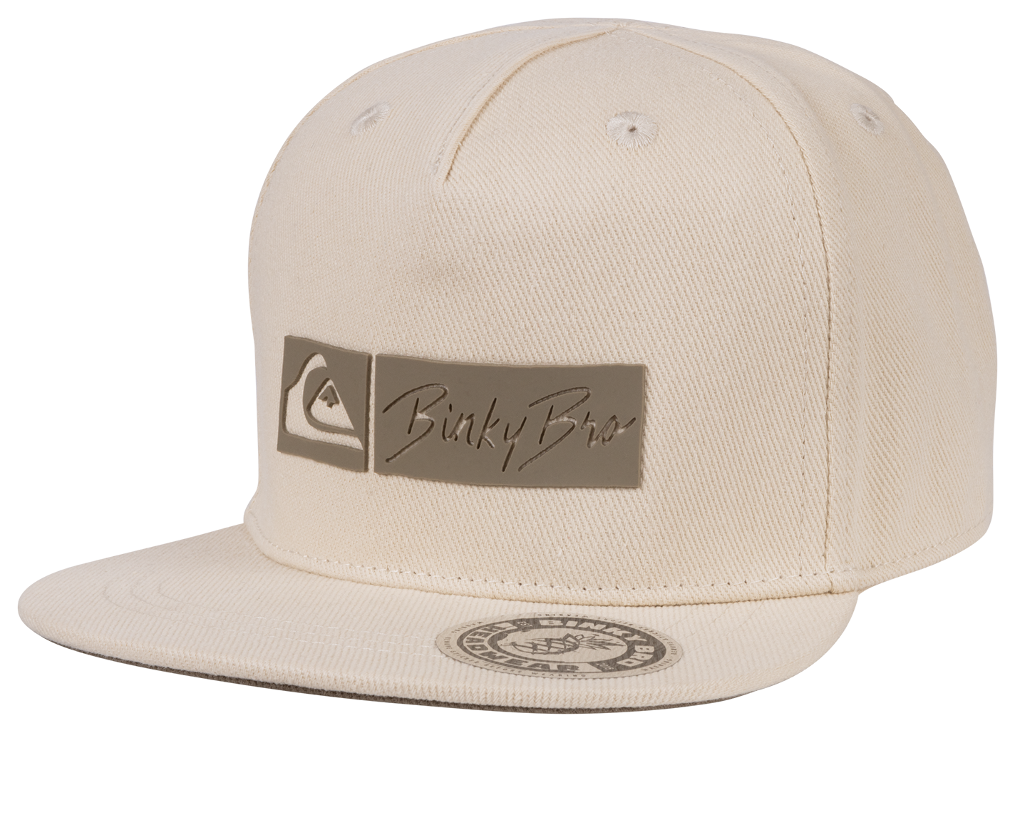 Quik x BinkyBro Cream Hat: Cream /  Standard Fit