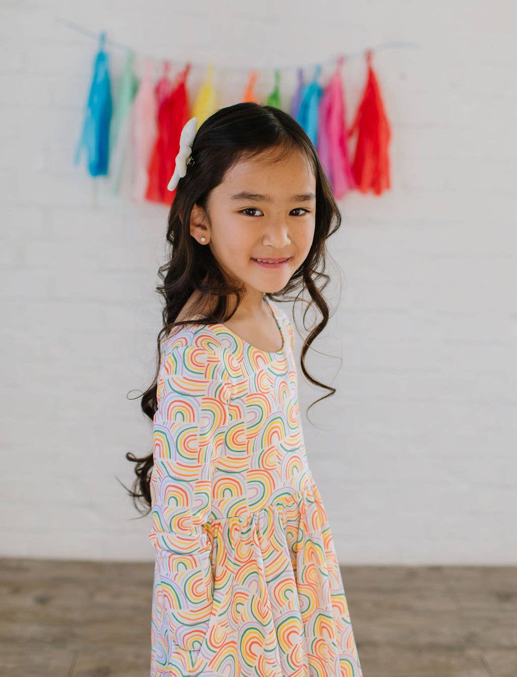 Ollie Jay Gwendolyn Dress in Primary Rainbow