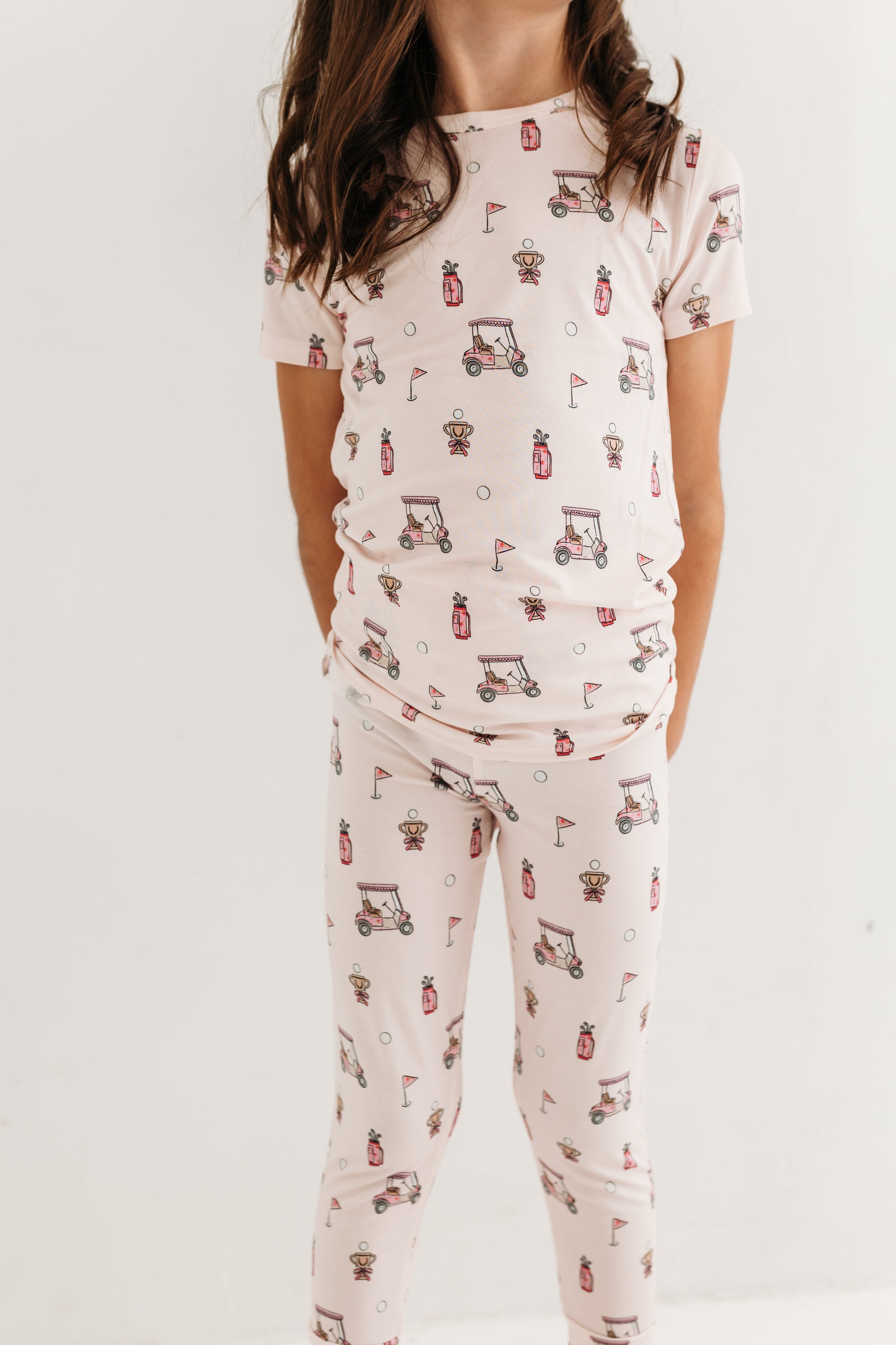 In My Jammers Pink Golf Two Piece Set