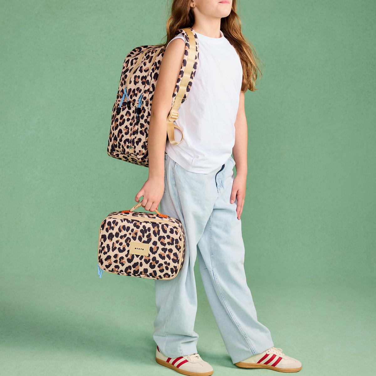 STATE Rogers Lunch Box | Leopard