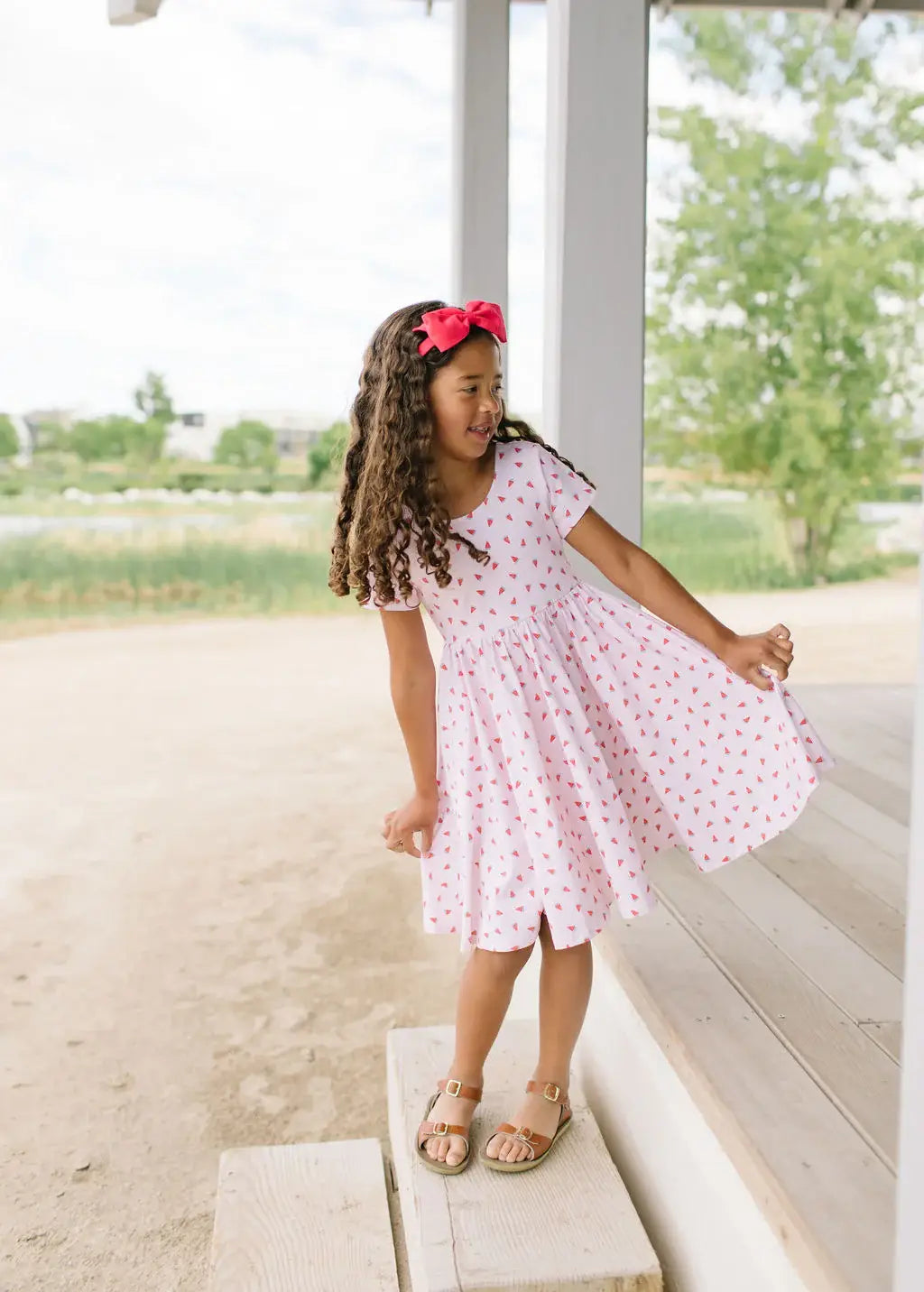 Classic Twirl in Watermelon