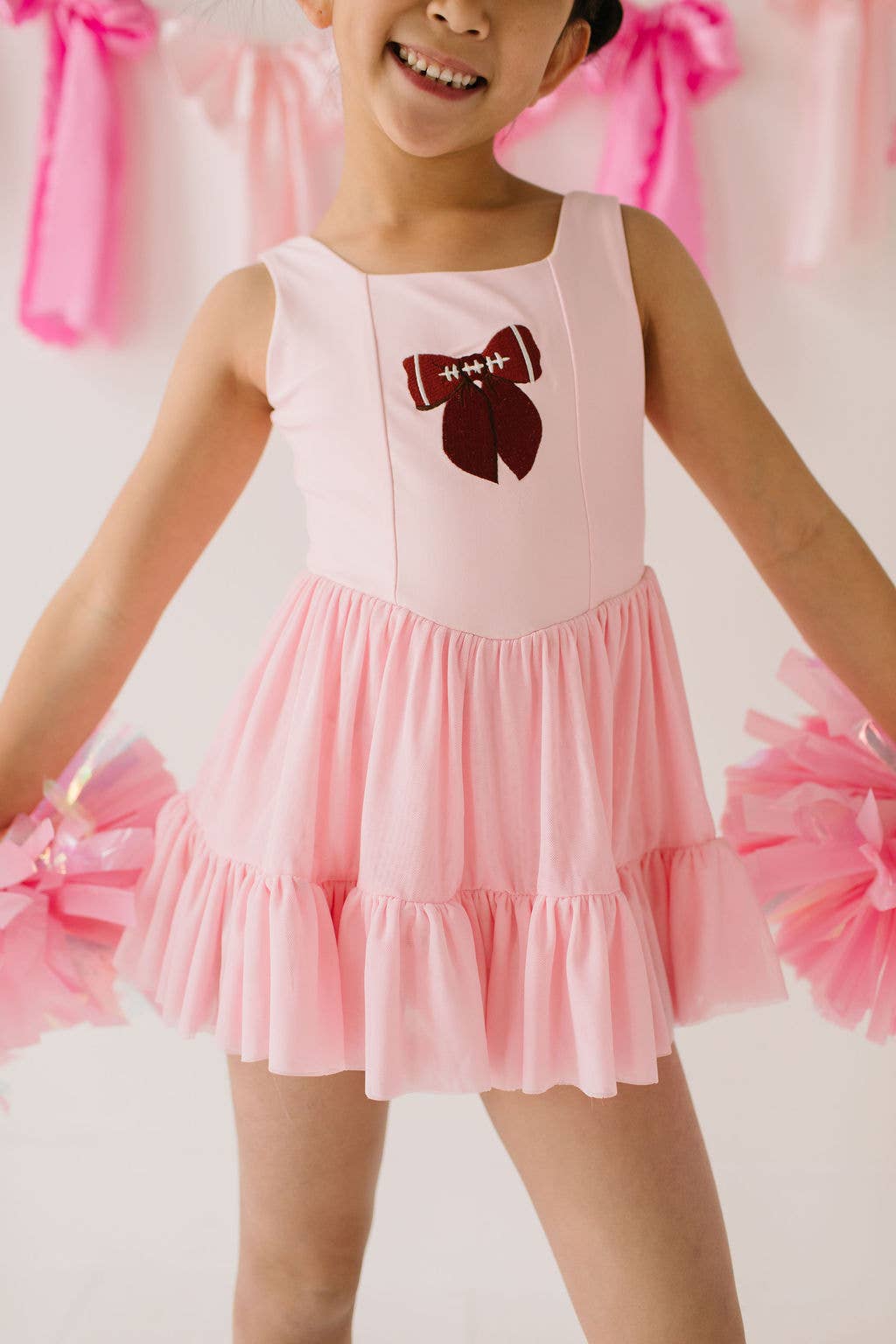 Tulle Athletic Dress in Game Day
