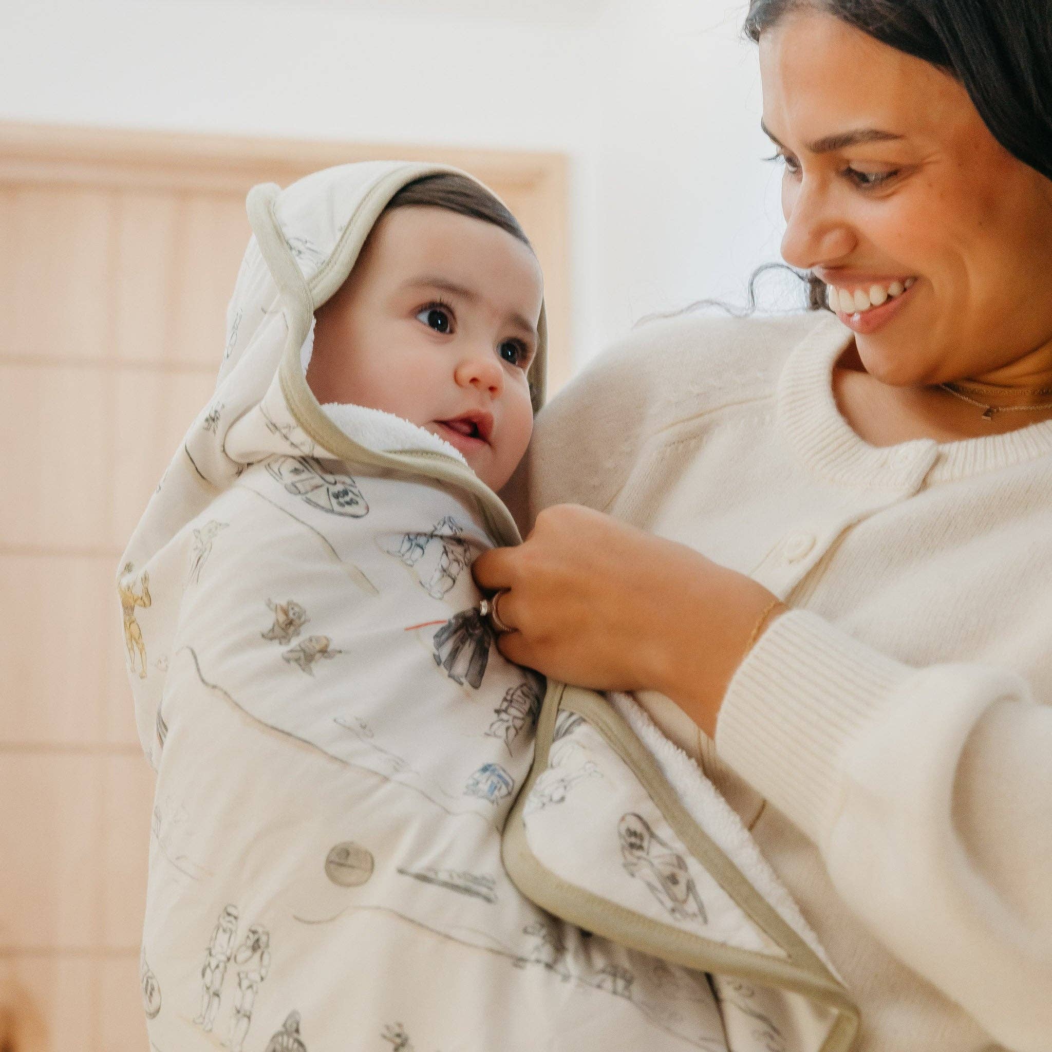 Copper Pearl Premium Baby Knit Hooded Towel | Tatooine