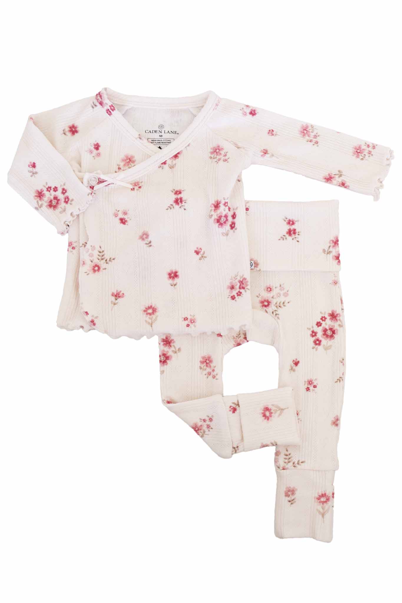 2pc Waffle Crossover Top & Bottom | Precious Posies