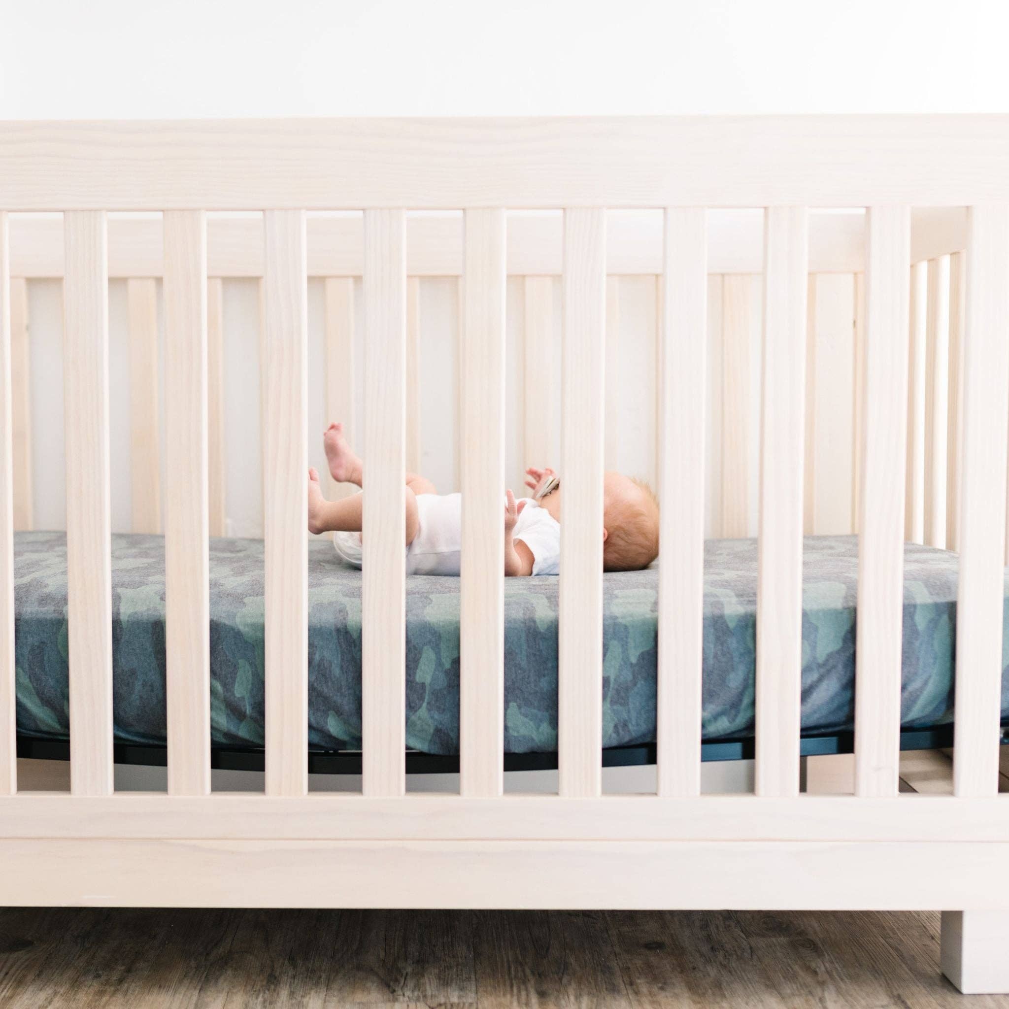 Copper Pearl Premium Knit Fitted Crib Sheet | Hunter