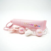 GLOSS BOSS Sugar Pink Lip Gloss Bag Charms