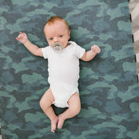Copper Pearl Premium Knit Fitted Crib Sheet | Hunter