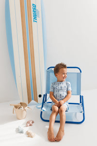 In My Jammers Surfs Up Two Piece Short Set