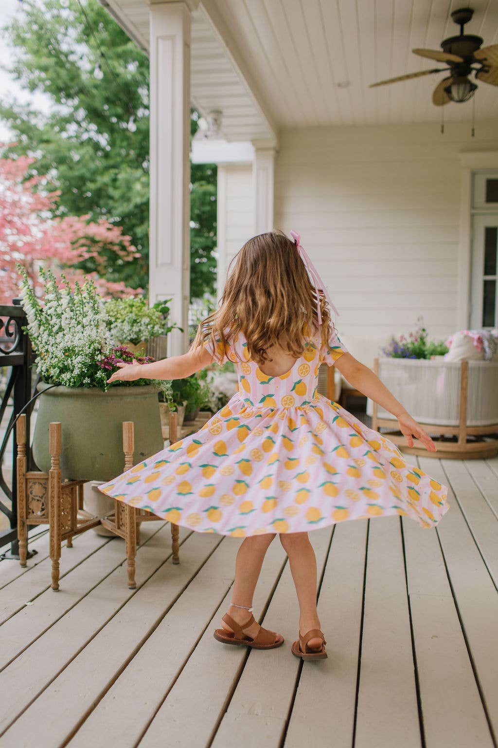 Classic Twirl Dress in Lemonade