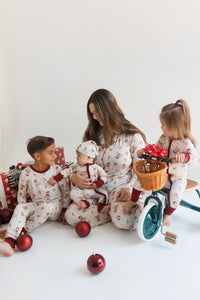 In My Jammers Bear-y Merry Zipper Romper