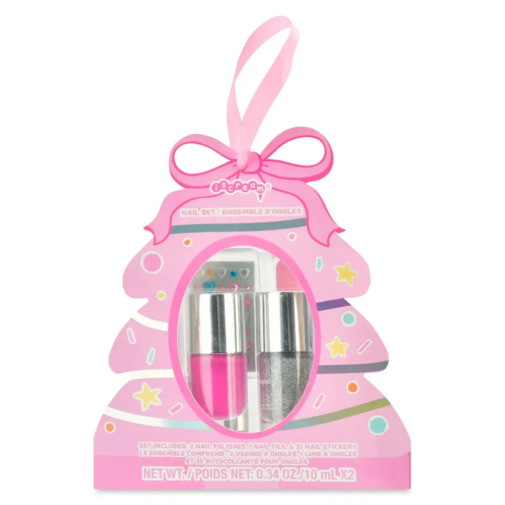 Iscream Christmas Tree Nail Polish Set