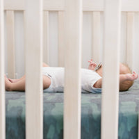 Copper Pearl Premium Knit Fitted Crib Sheet | Hunter