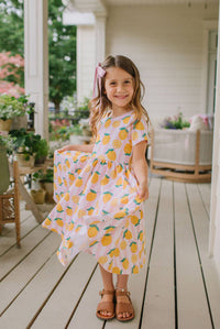 Classic Twirl Dress in Lemonade
