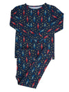 Big Kid Pajama - Nutcracker Navy