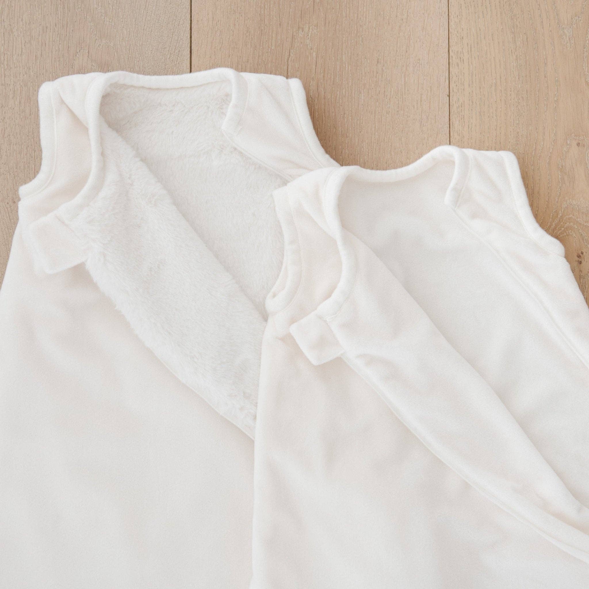 WEARABLE BLANKETS: Feather / Medium Minky