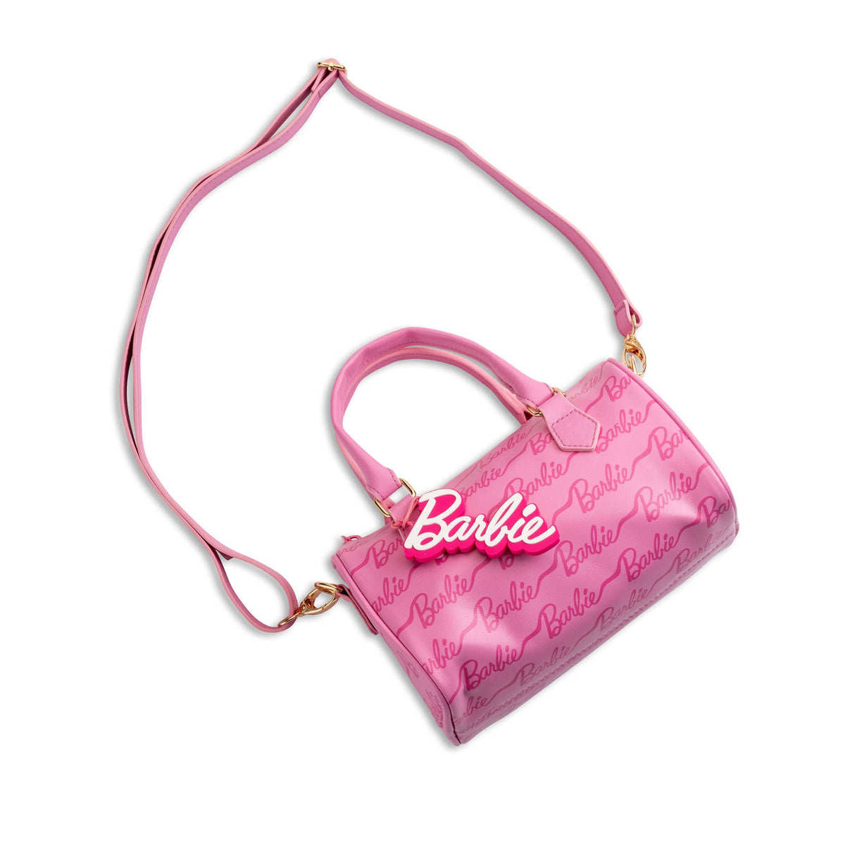 Barbie™ Ribbon Script Kids Mini Duffle Handbag