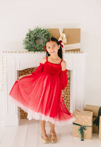 Everly Dress in Candy Cane