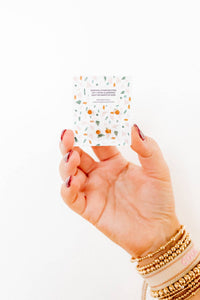 Screwback Stud Earrings - Nora Heart White