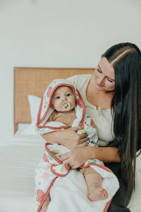 Copper Pearl Premium Baby Knit Hooded Towel | Farmstead