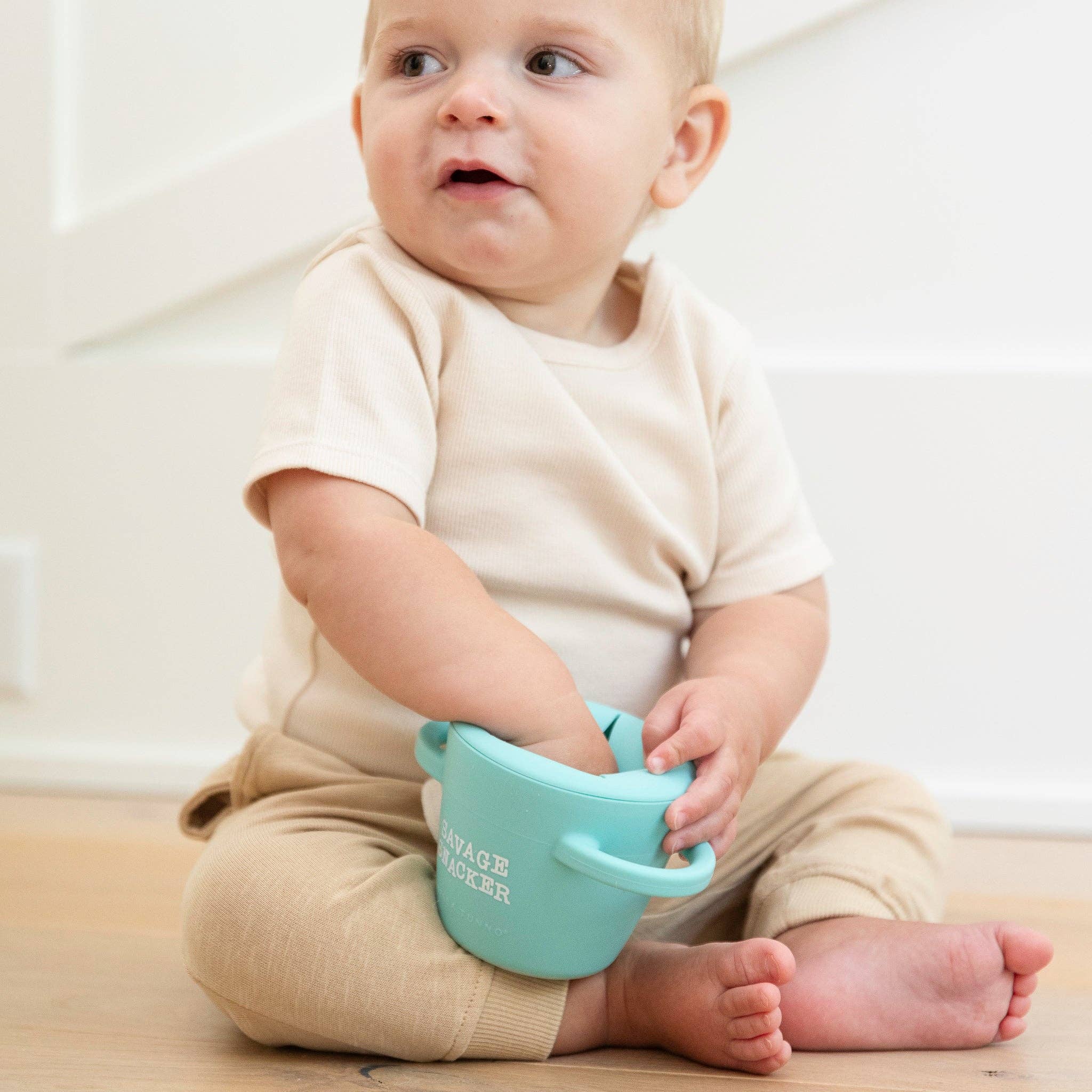 Savage Snacker Happy Snacker: Blue