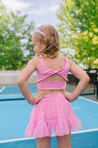 Ashlyn Athletic Set in Carnation Pink