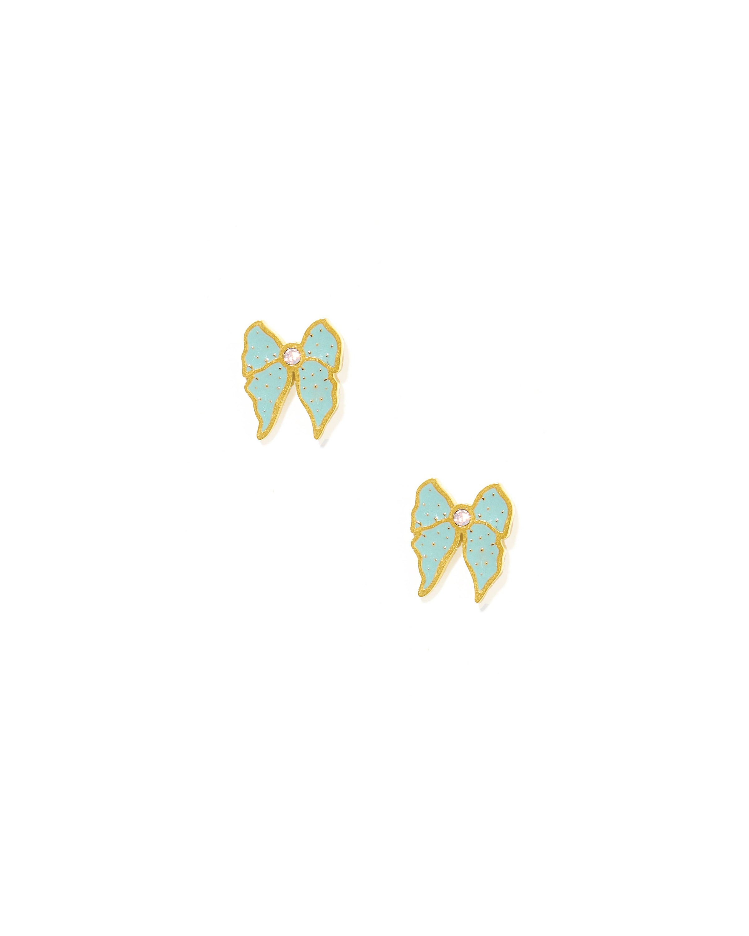 Screwback Stud Earrings - Finley Bow