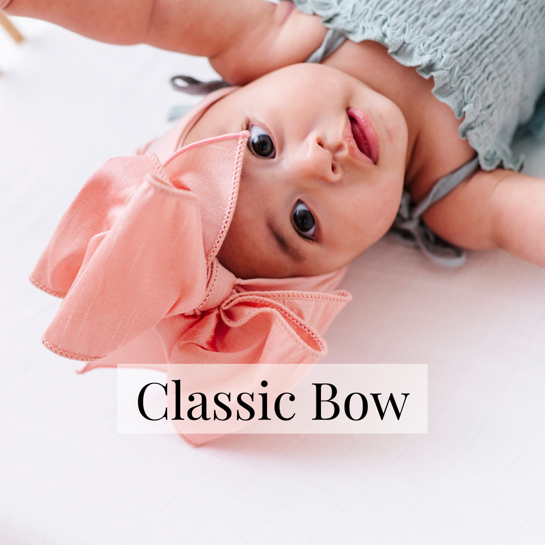 Faux Silk Big Classic Bow