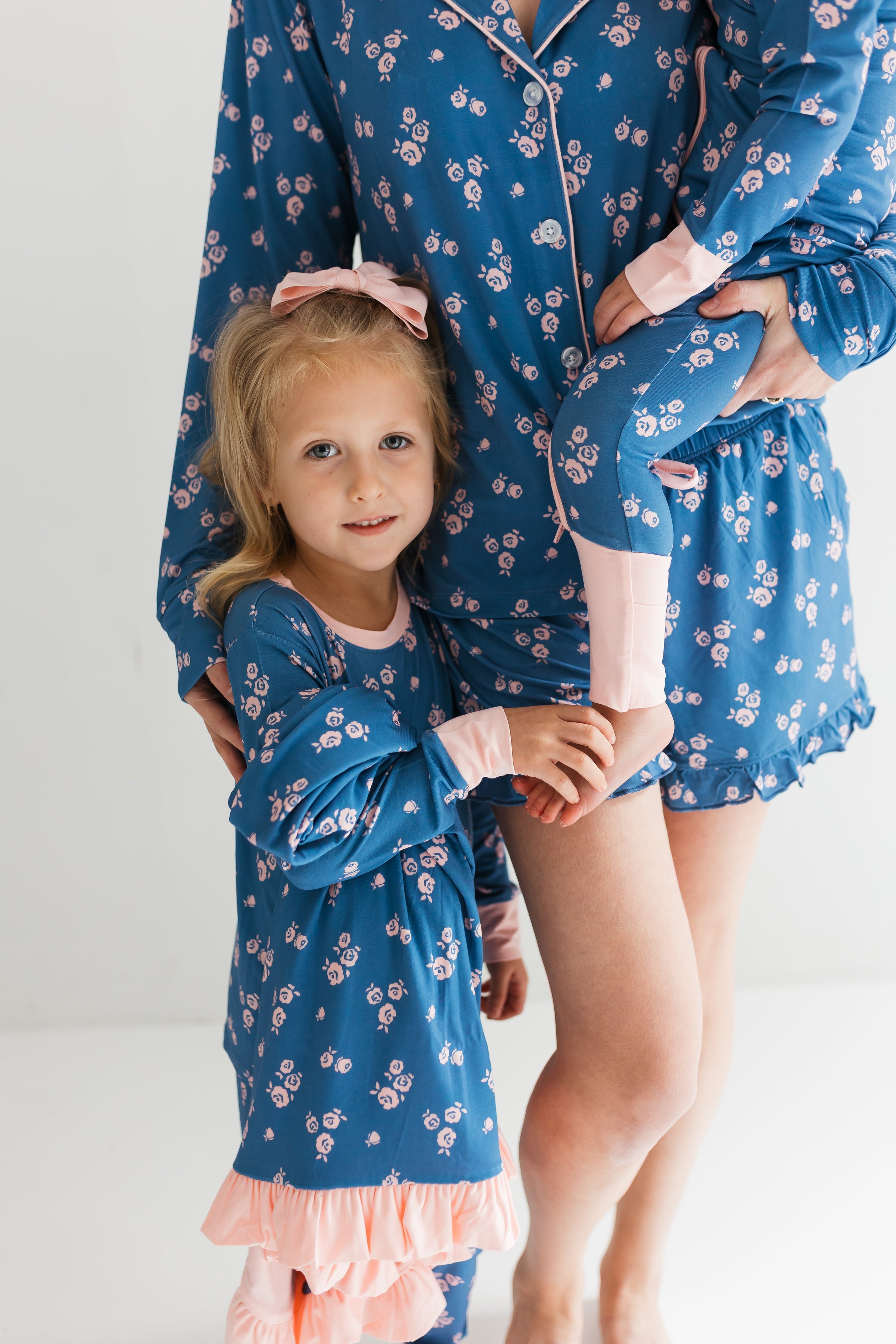 In My Jammers Madelyn Floral Women's Long Sleeve Short Set