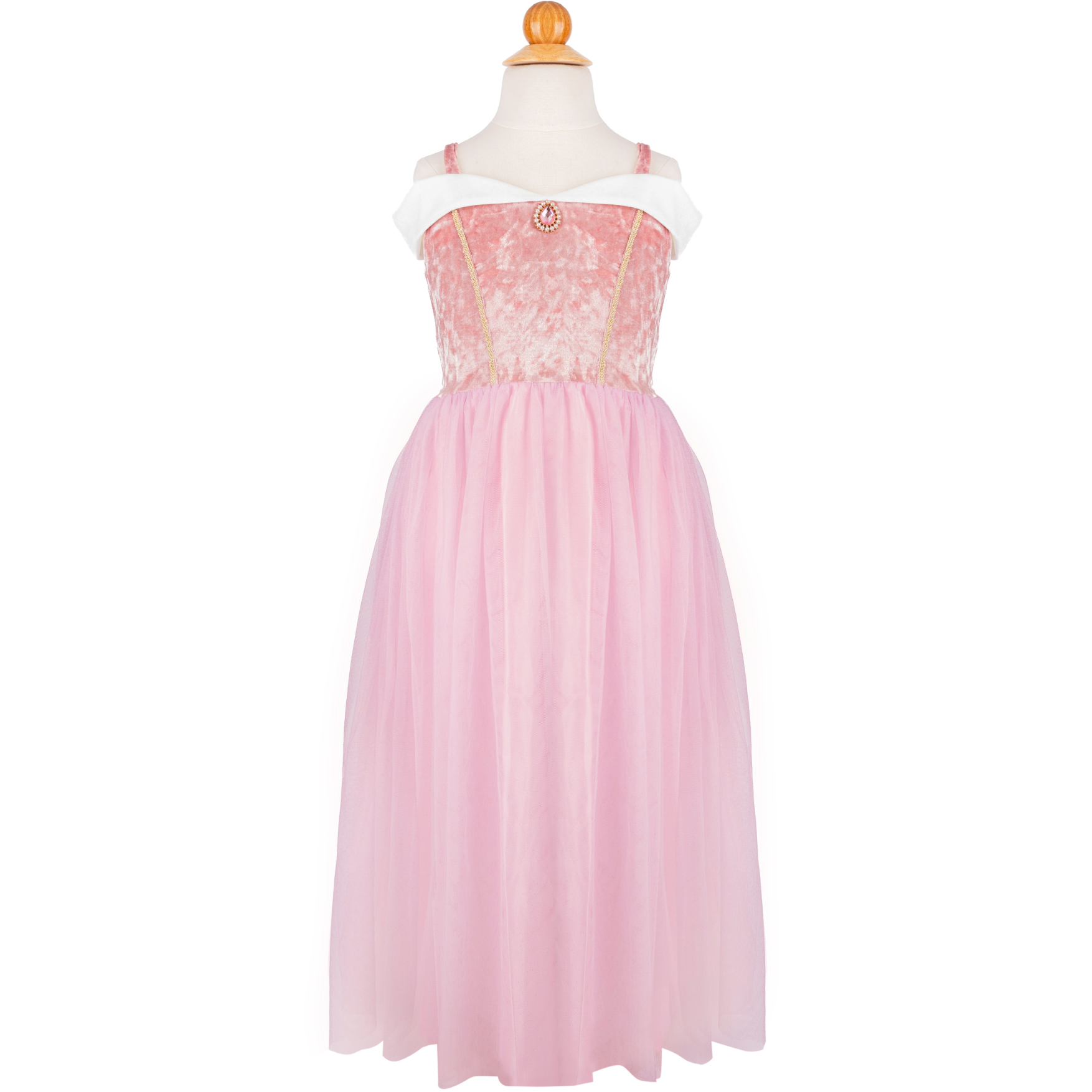 Great Pretenders Velvety Soft Sleeping Sweetheart Princess Gown with Arm Warmers