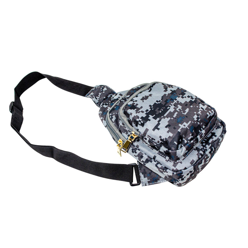 Boys Crossbody Sling Bag: Jungle Camo