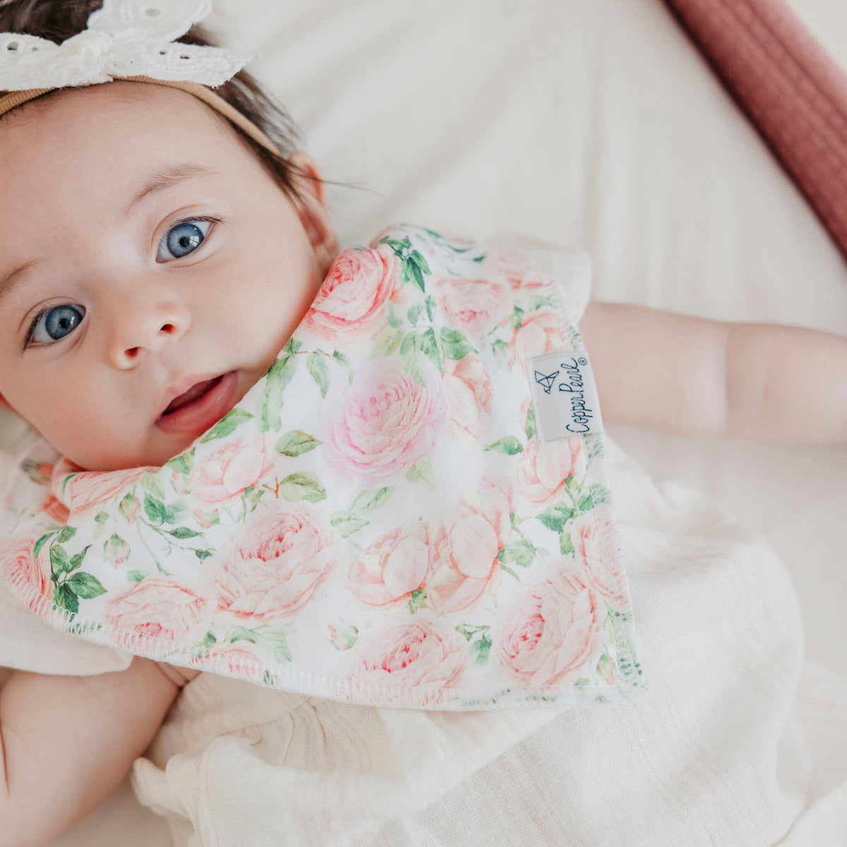 4 Pack Baby Bandana Bibs - Genevieve