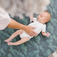 Copper Pearl Premium Knit Fitted Crib Sheet | Hunter