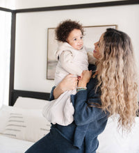 WEARABLE BLANKETS: Feather / Medium Minky