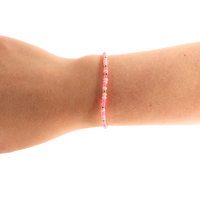 Hot Pink Sprinkle Bracelet
