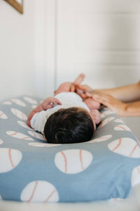 Premium Knit Diaper Changing Pad Cover - Slugger