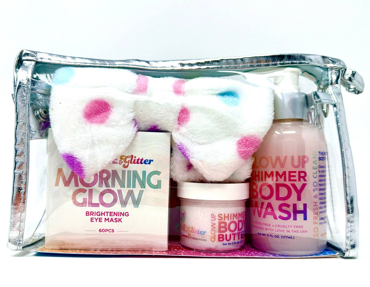 Morning Glow Holiday Shimmer Spa Bath Gift Set