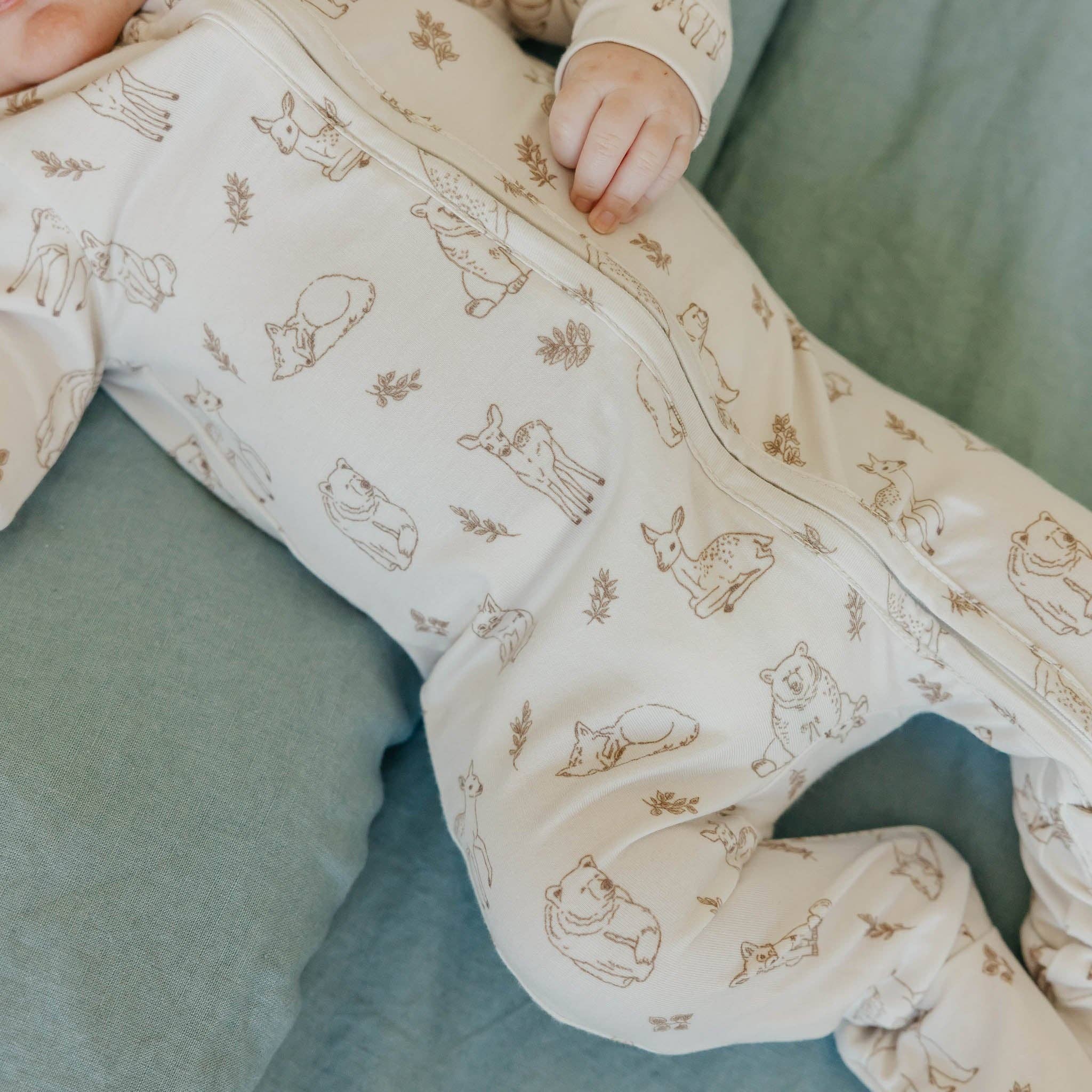 Zip-Up Footie Pajama - Dylan