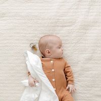 SATIN BORDER RECEIVING BLANKETS: Dainty Floral