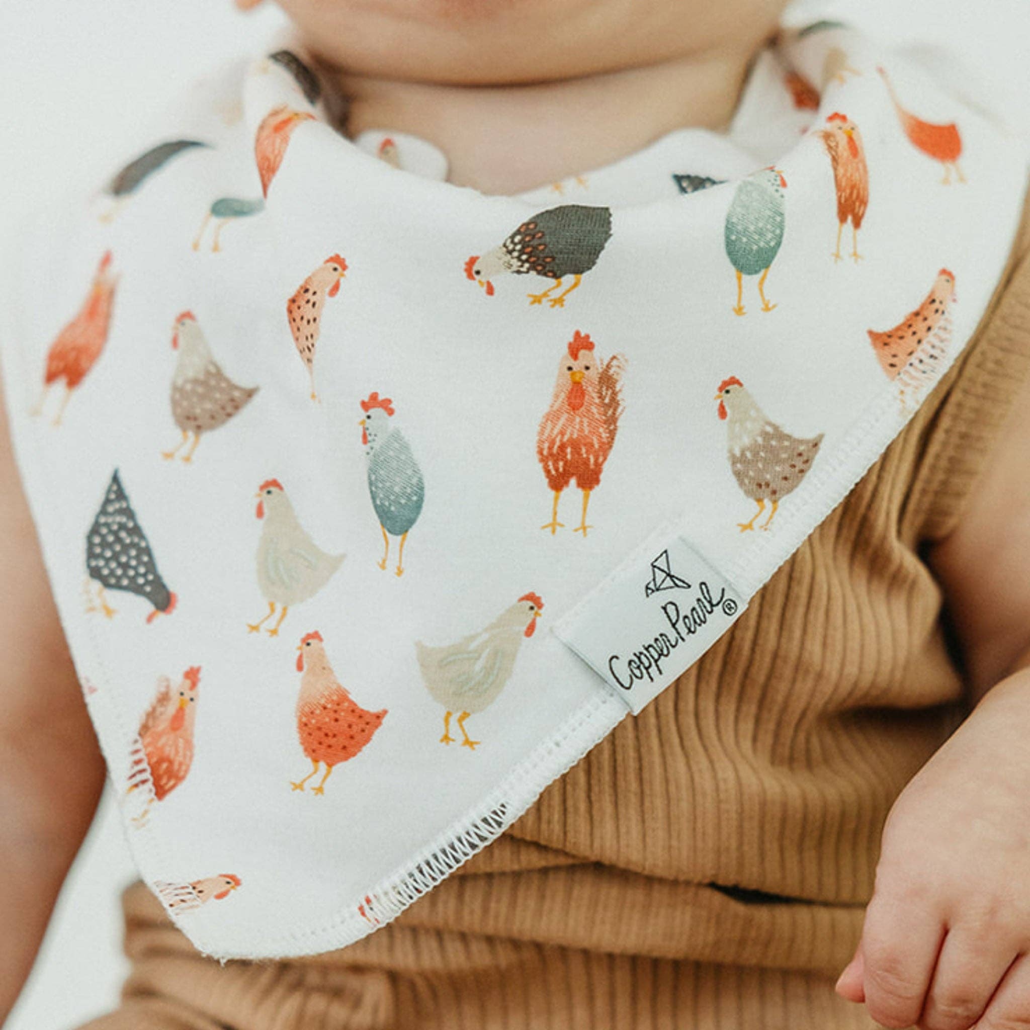 Copper Pearl Baby Bandana Bibs | Farmstead